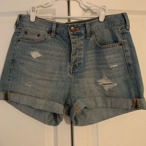 J Crew boyfriend denim shorts